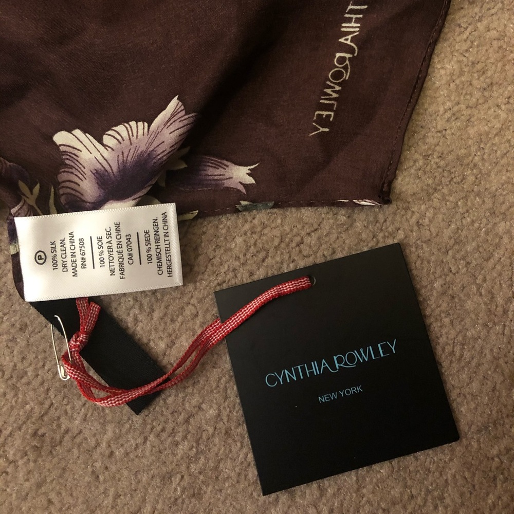 Silk scarf NEW